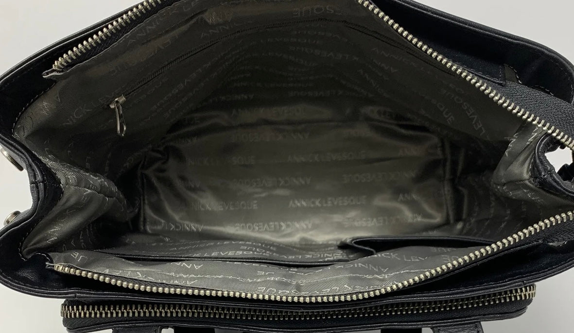 Sac à dos Antivol en Cuir véritable, LORE par Annick-Levesque