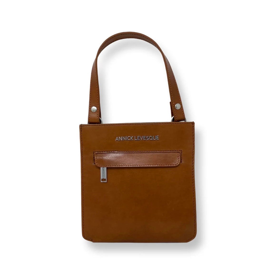 Sac à main en Cuir véritable, LINA par Annick-Levesque