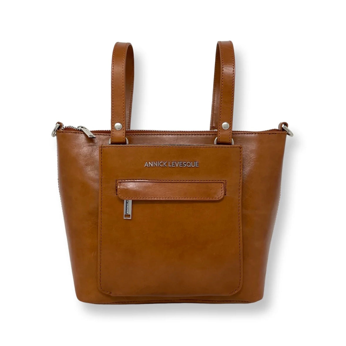 Sac à main en Cuir véritable, LINA par Annick-Levesque