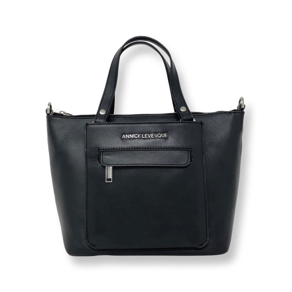 Sac à main en Cuir véritable, LINA par Annick-Levesque