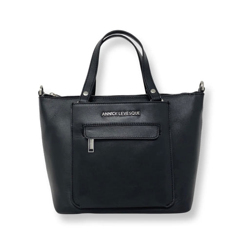 Sac à main en Cuir véritable, LINA par Annick-Levesque