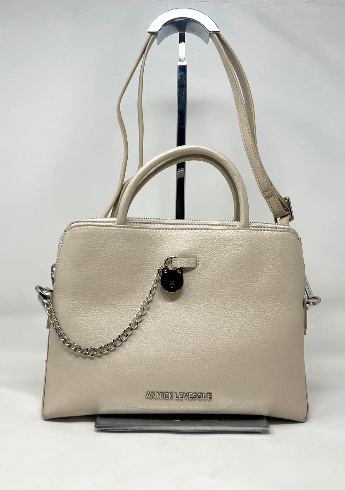 Sac à main en Cuir véritable, MIRANDA par Annick-Levesque