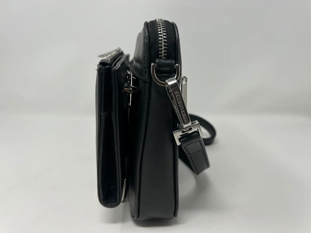 Petit Sac à bandoulière en Cuir véritable, KENNEDI par Annick-Levesque
