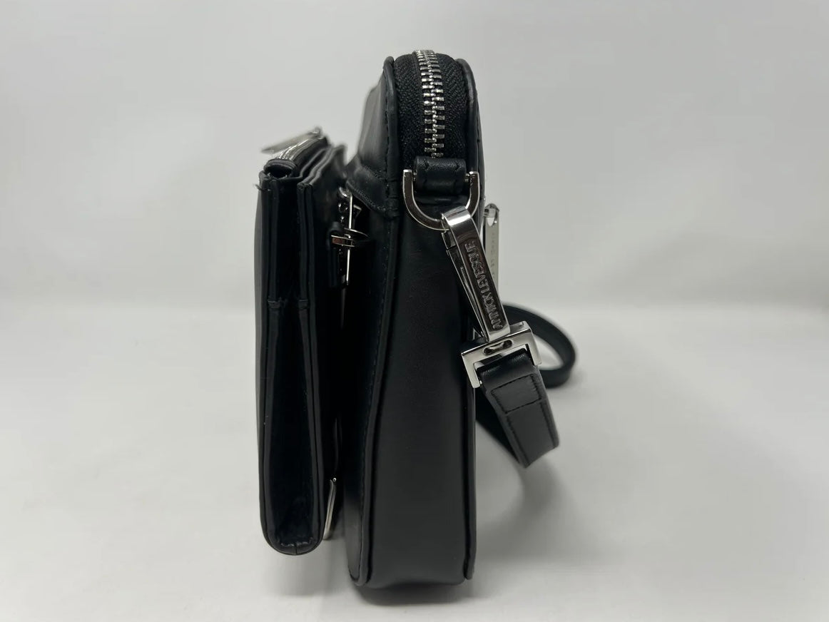 Petit Sac à bandoulière en Cuir véritable, KENNEDI par Annick-Levesque