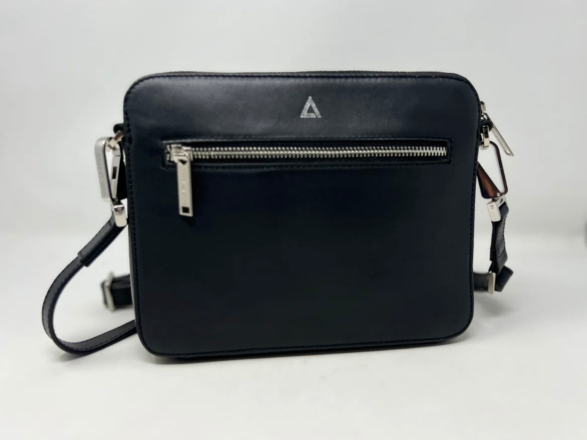 Petit Sac à bandoulière en Cuir véritable, KENNEDI par Annick-Levesque