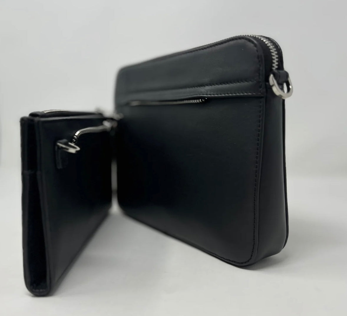 Petit Sac à bandoulière en Cuir véritable, KENNEDI par Annick-Levesque