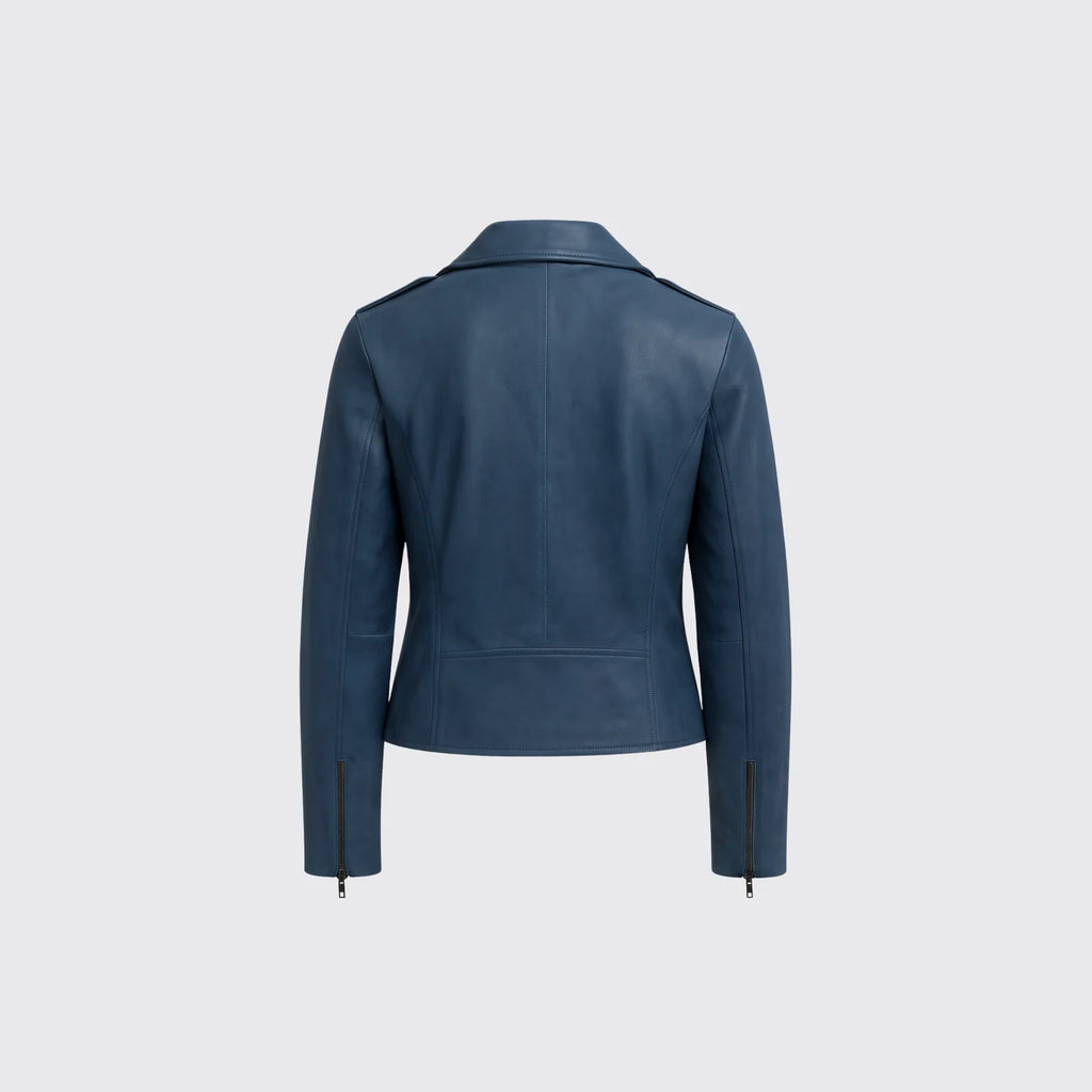 Veste en cuir Roxanne Moto