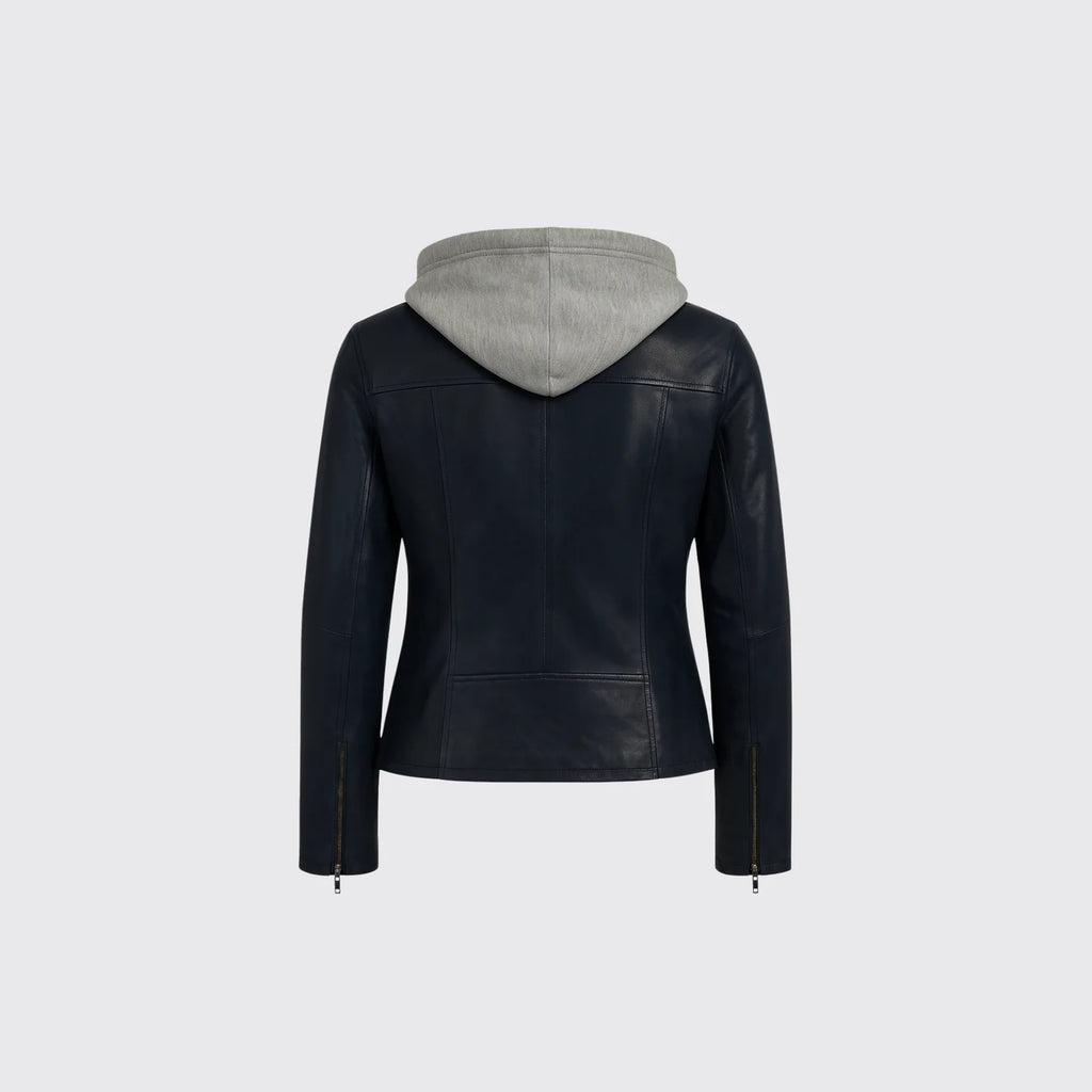 Veste en cuir mi-longue Chloé