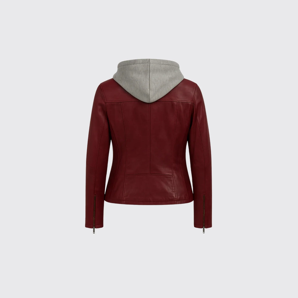 Veste en cuir mi-longue Chloé