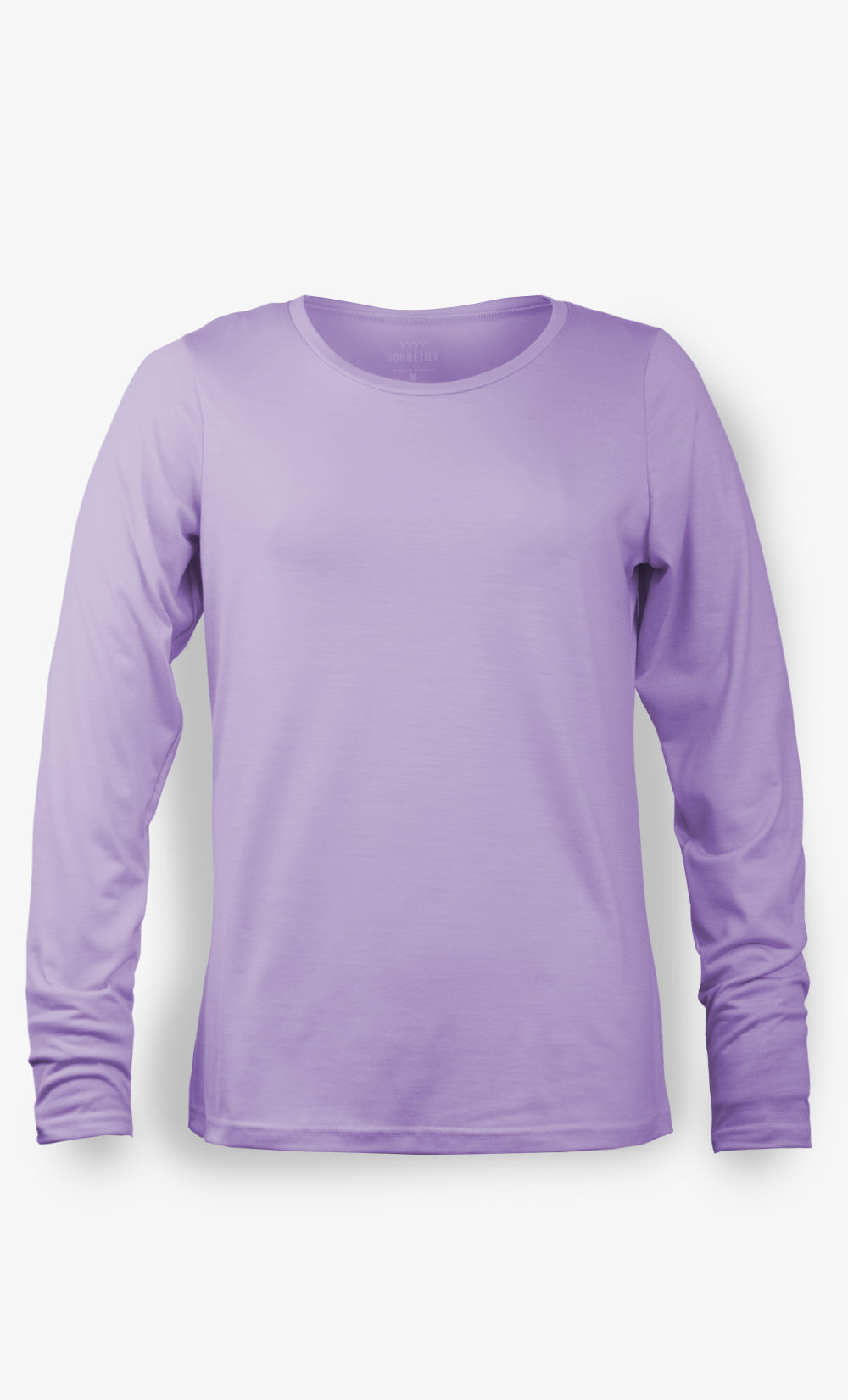 Manche Longues Mérinos Femme Lila Ultra Léger - Outback