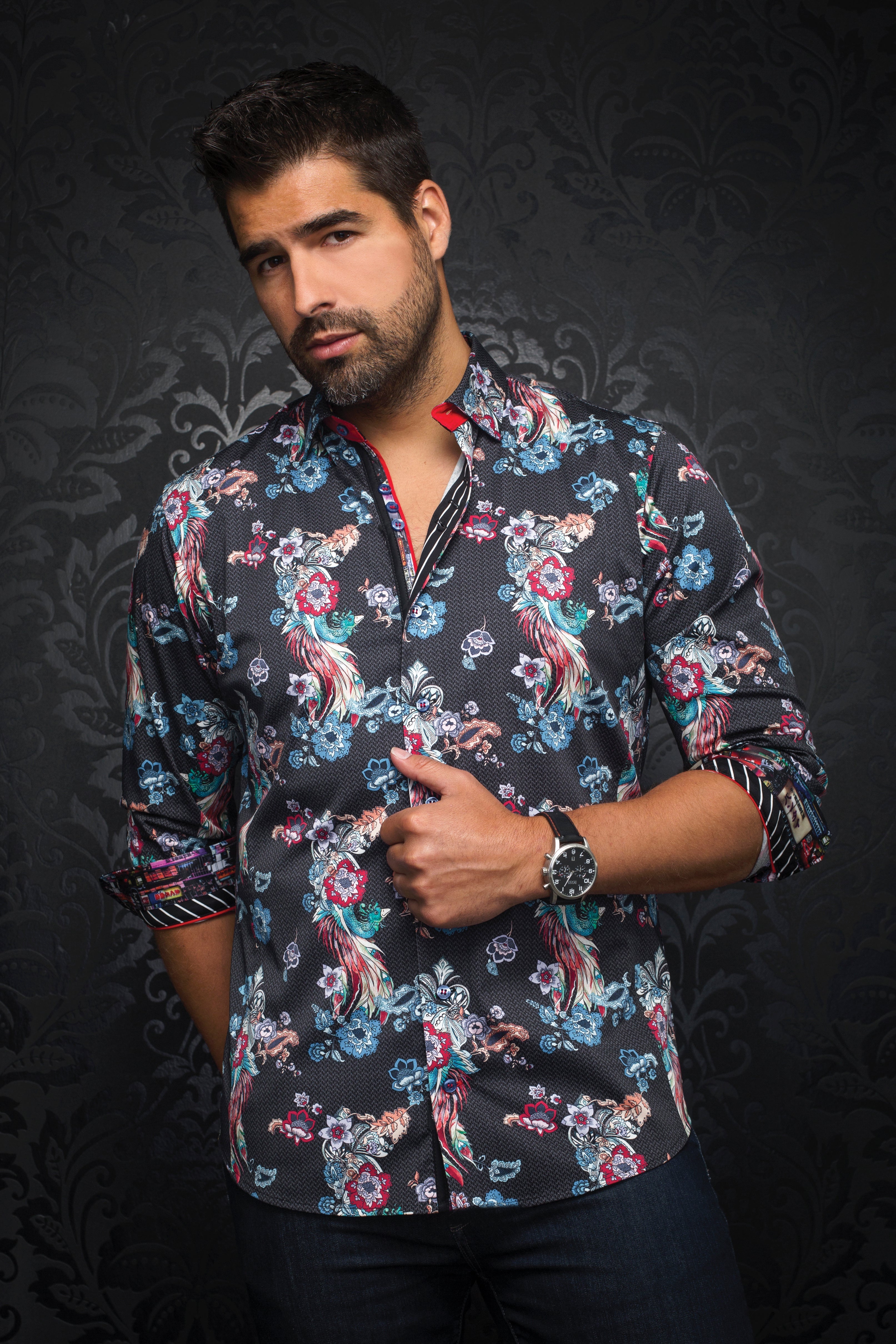 CHEMISE | Rivera, Black Multi