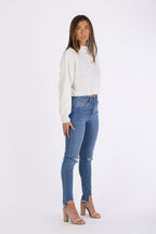 ARETHA RIPPED HIGHY WAIST par Joe Jeans - La Braderie de Mode Québécoise en Ligne