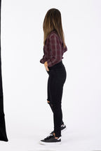 ARETHA RIPPED HIGHY WAIST par Joe Jeans - La Braderie de Mode Québécoise en Ligne