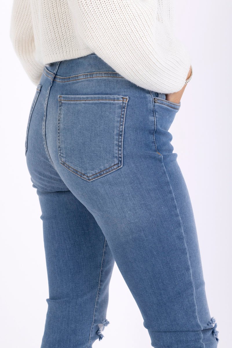 ARETHA RIPPED HIGHY WAIST par Joe Jeans - La Braderie de Mode Québécoise en Ligne