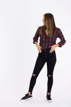 ARETHA RIPPED HIGHY WAIST par Joe Jeans - La Braderie de Mode Québécoise en Ligne