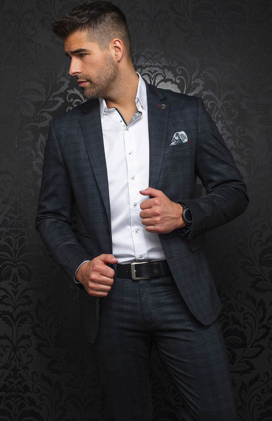 Veston | Henry, charcoal