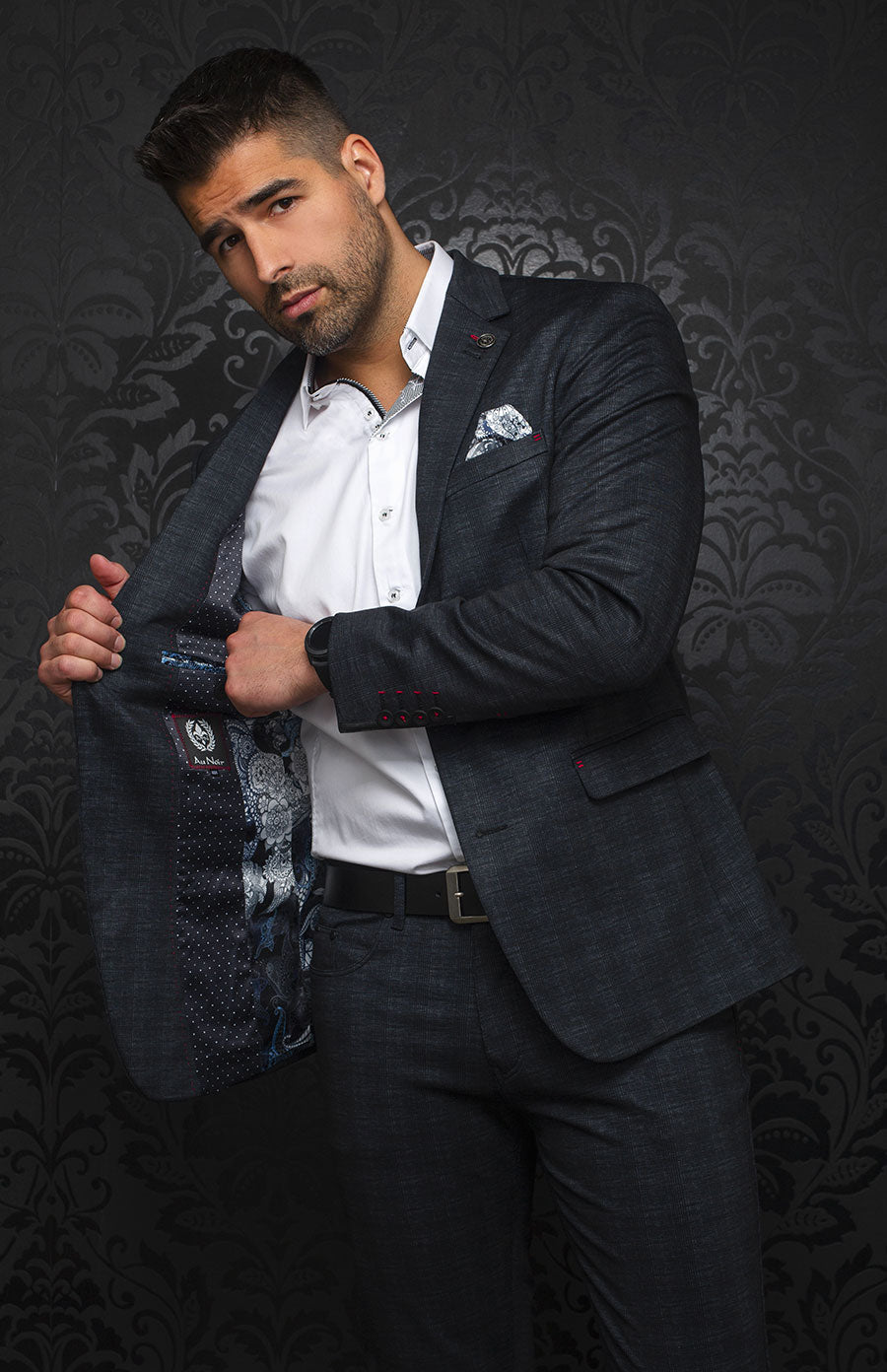 Veston | Henry, charcoal