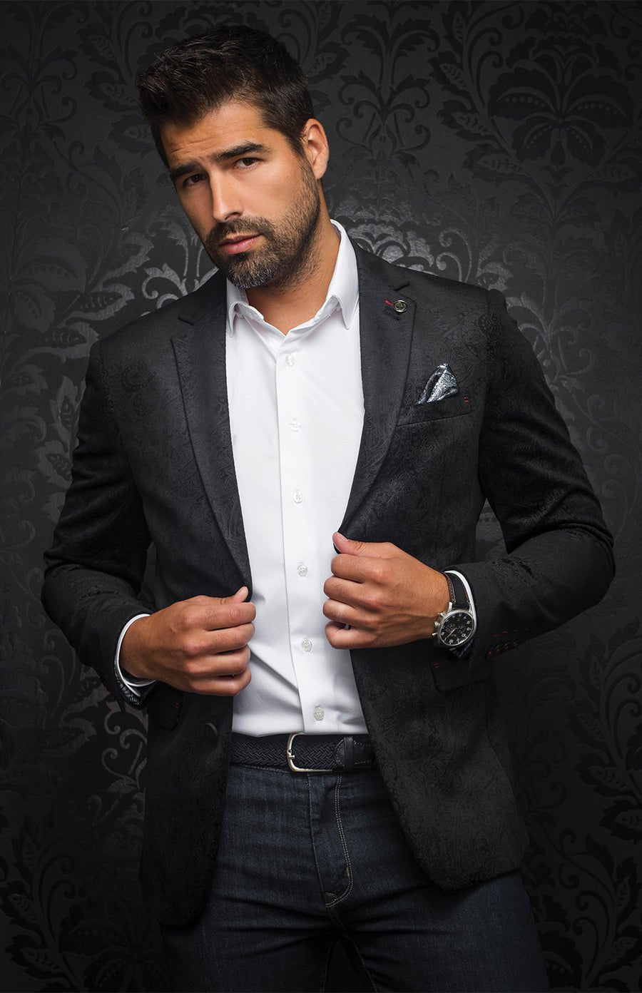 Veston | JACKMAN, black