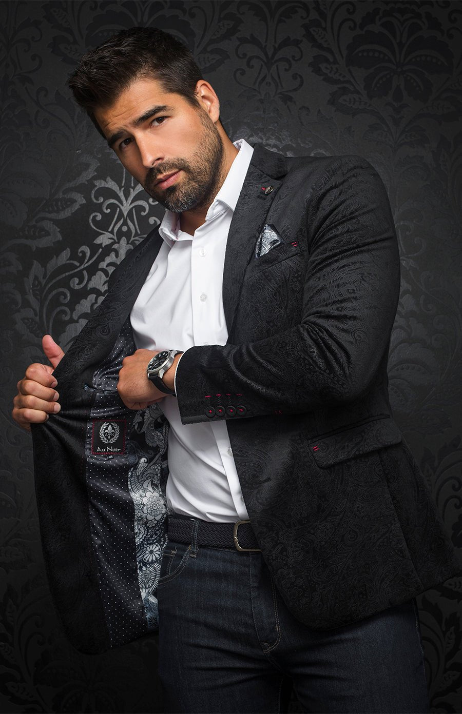 Veston | JACKMAN, black