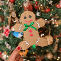 Boîte de friandises de Noël en pain d'épice - Fille par Lula Flora - La Braderie de Mode Québécoise en Ligne