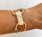 Bracelet double - loop Peche par lalouve - La Braderie de Mode Québécoise en Ligne