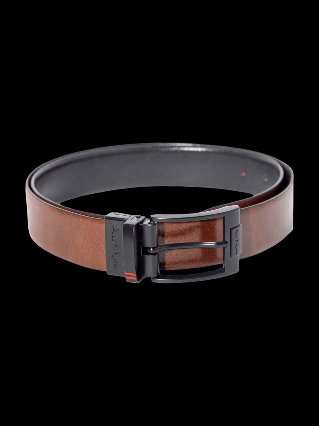 CEINTURE RÉVERSIBLE | DESOTO NOIR, noir-brun