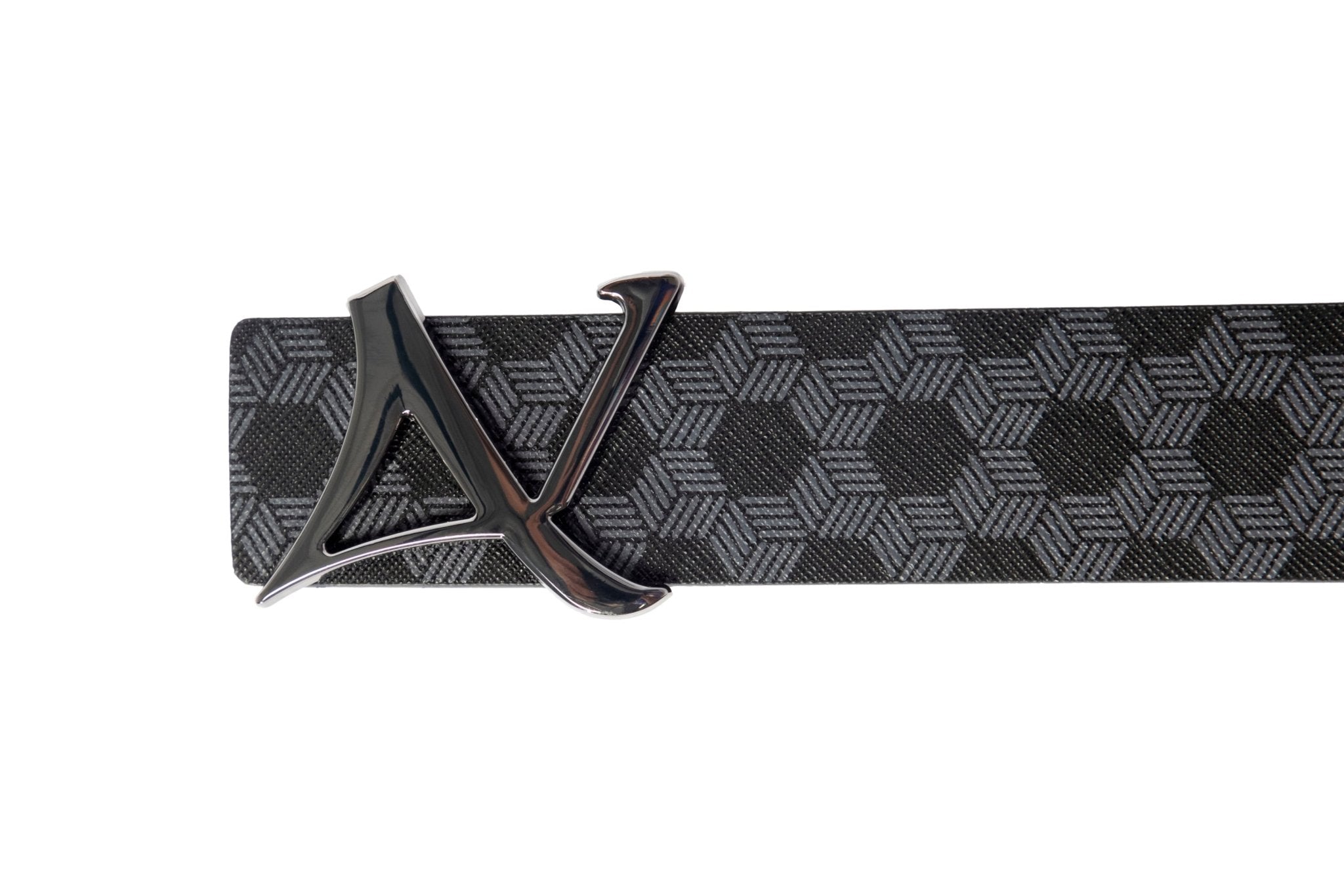 CEINTURE RÉVERSIBLE | SHELBY GUNMETAL, black