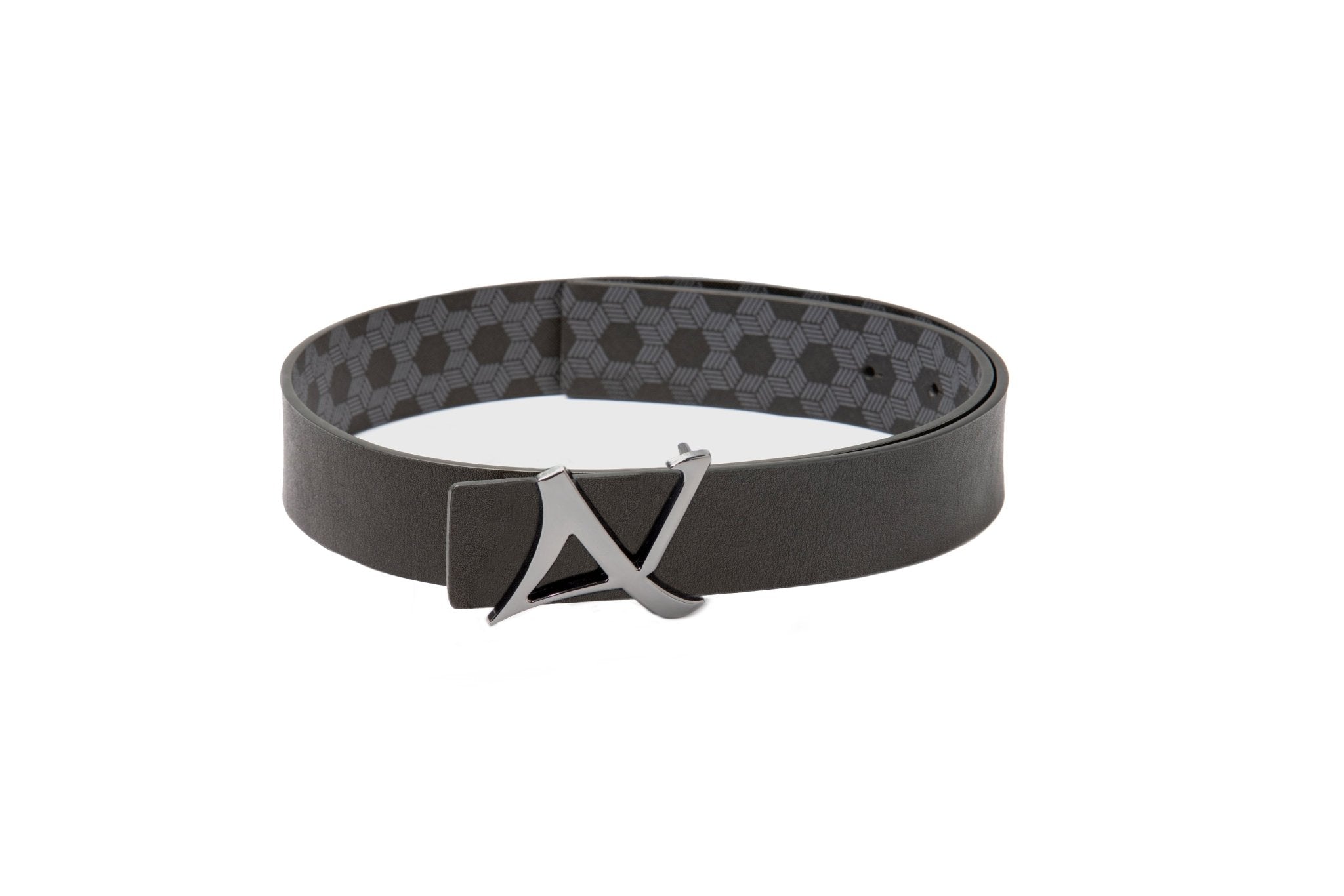 CEINTURE RÉVERSIBLE | SHELBY GUNMETAL, black