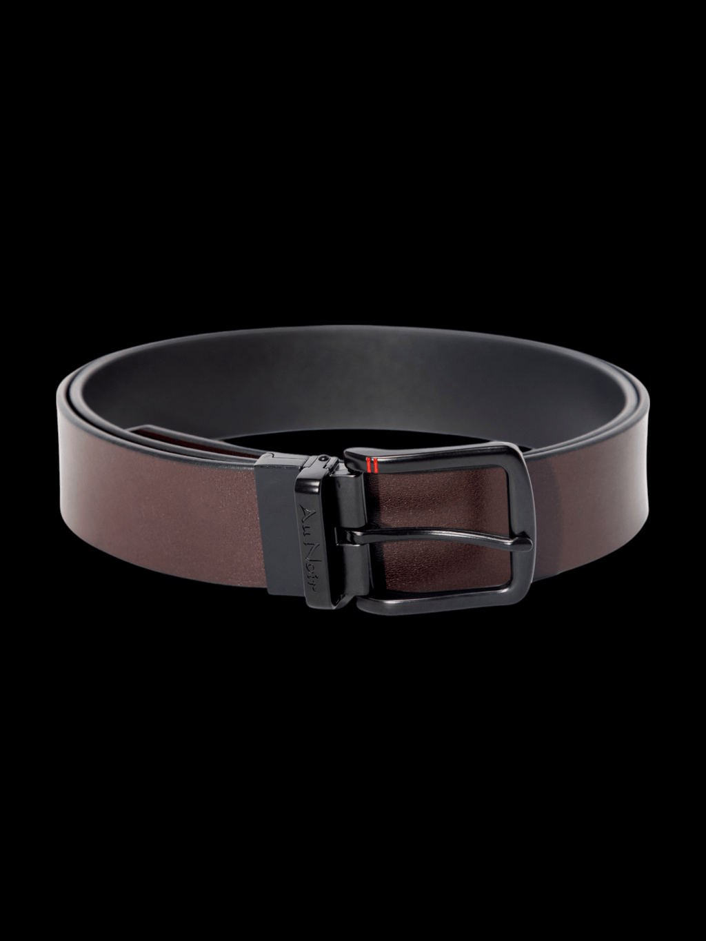 CEINTURE RÉVERSIBLE | STRAUSS BLACK, noir-brun