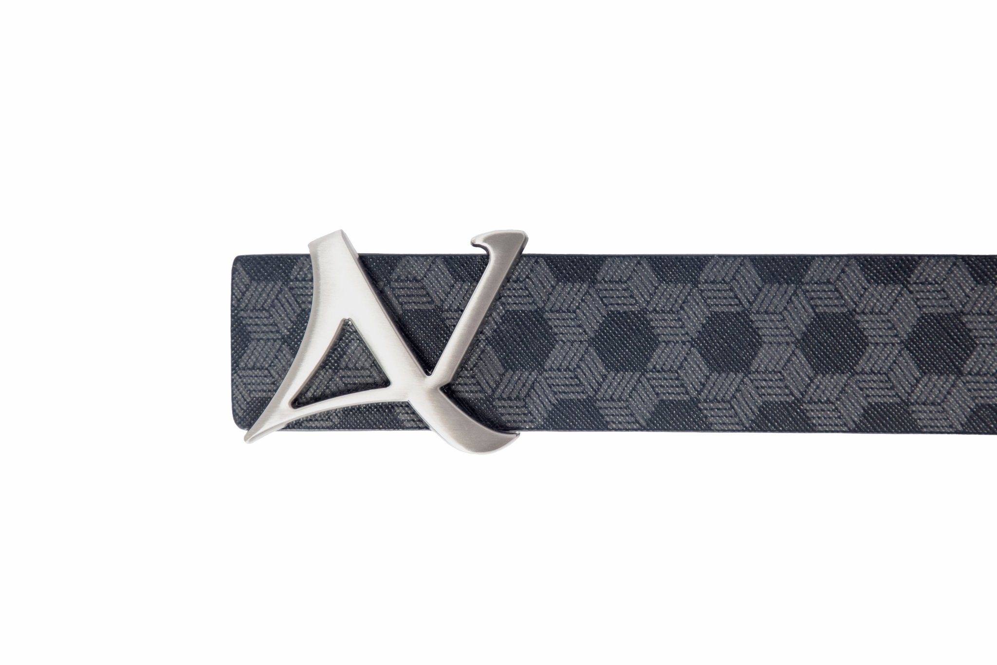 CEINTURE RÉVERSIBLE | SHELBY BRUSHED NICKLE, navy