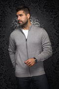 CHANDAIL EN LAINE MÉRINOS |  ESTEBAN, med grey