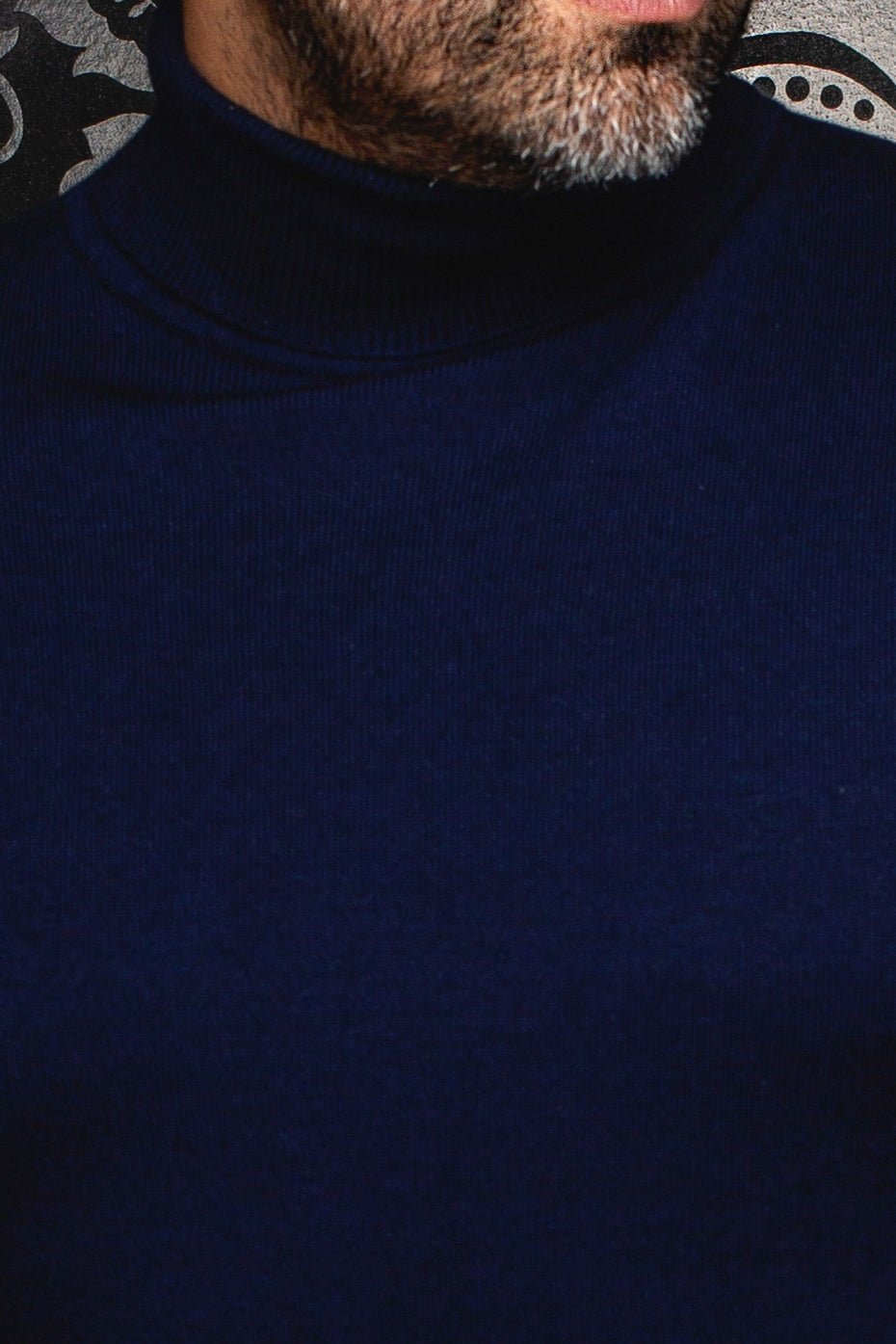 CHANDAIL EN LAINE MÉRINOS | ARKANES, Navy