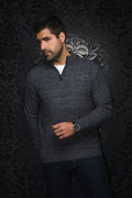 CHANDAIL EN LAINE MÉRINOS |  VOGAR, grey