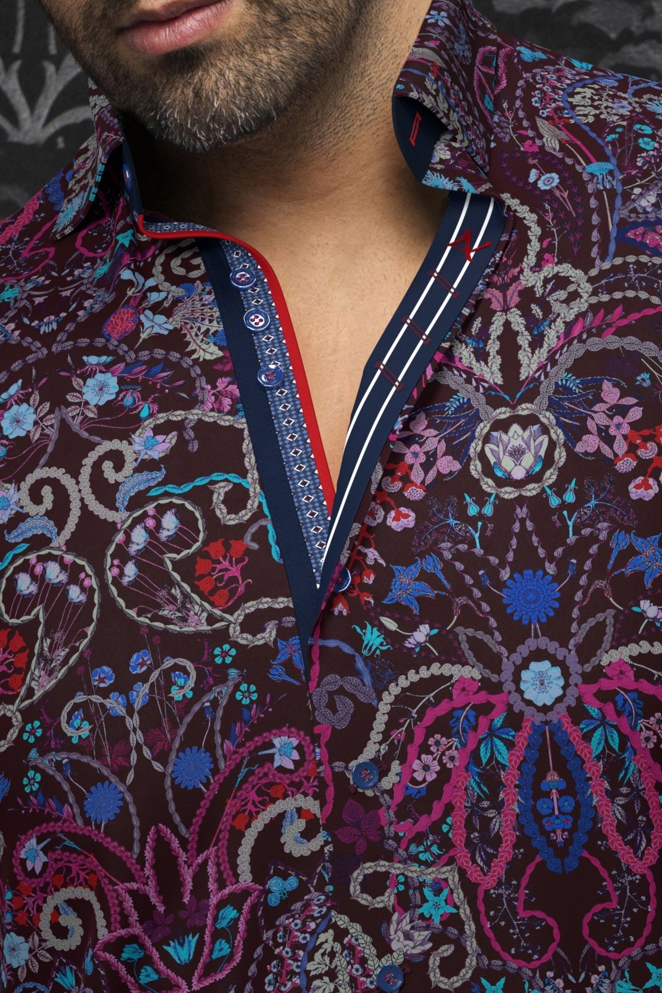 CHEMISE | ABERDEEN, Burgundy