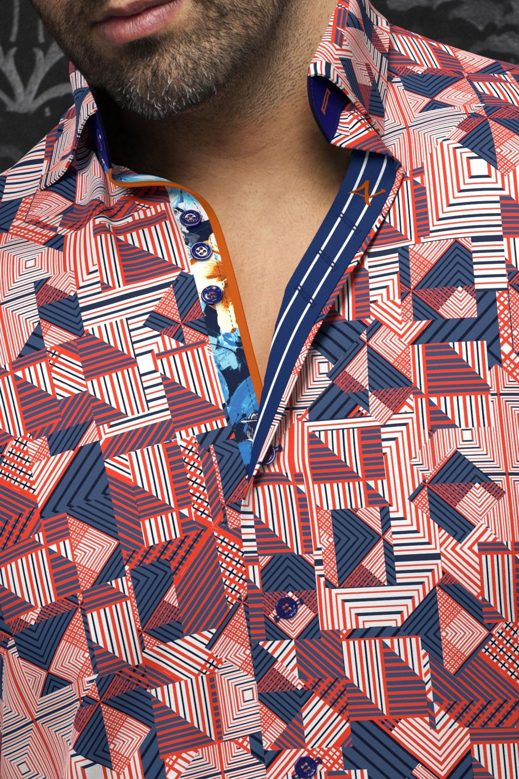 CHEMISE | ARIENZO, White Orange