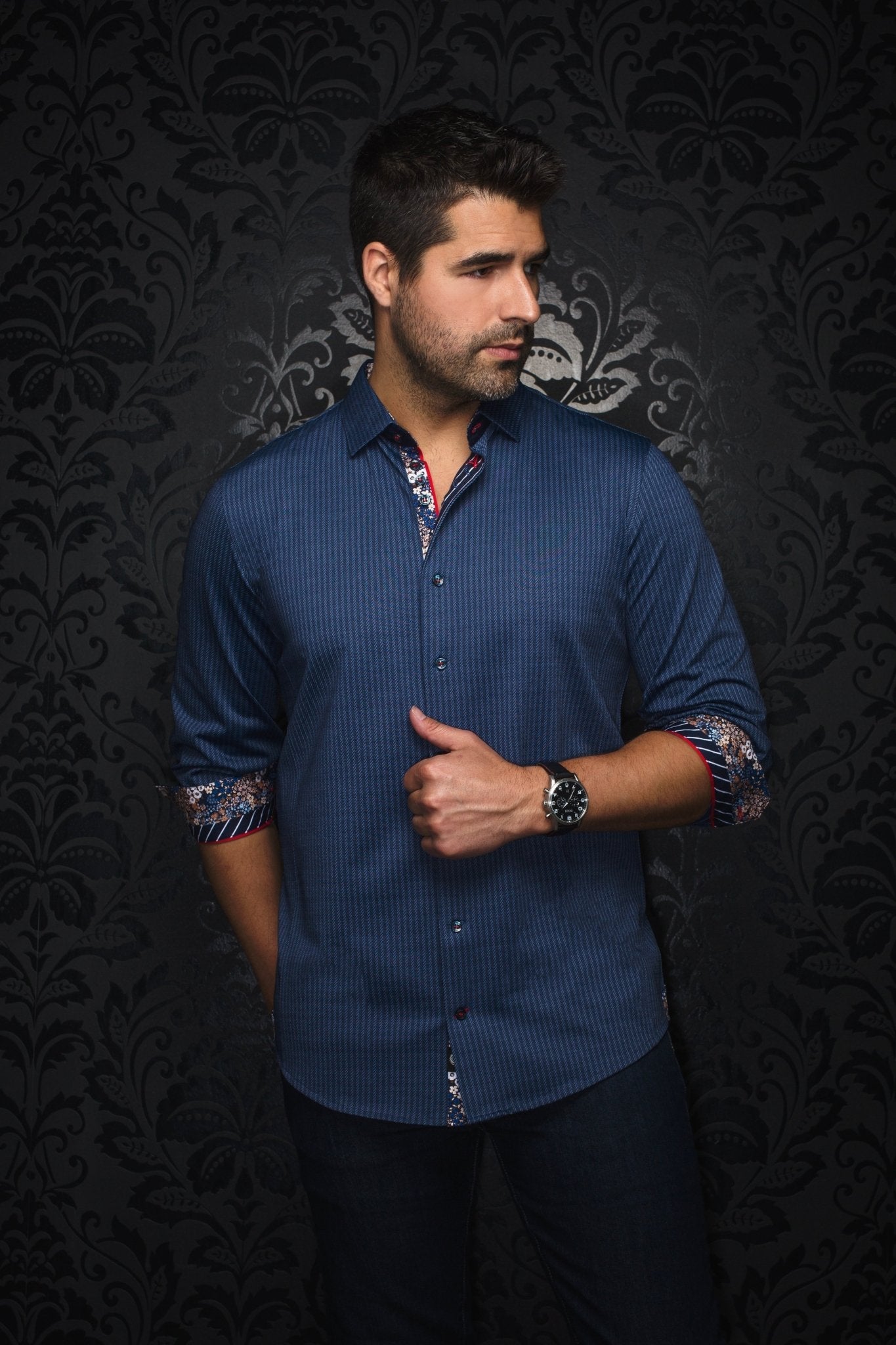 CHEMISE | BERNADO, Blue