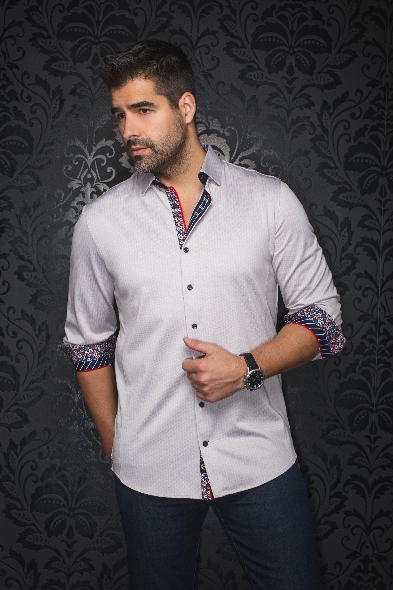 CHEMISE | BERNADO, Stone