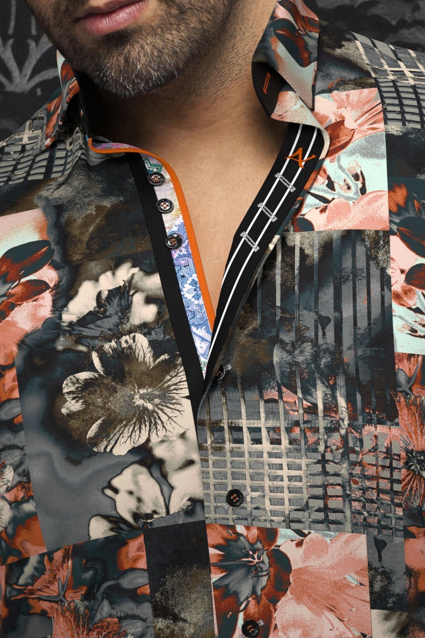 CHEMISE | BRENTANO, Grey