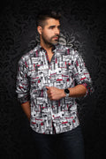 CHEMISE | BROOKLYN, White Red