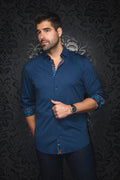 CHEMISE | CALDARA, Navy