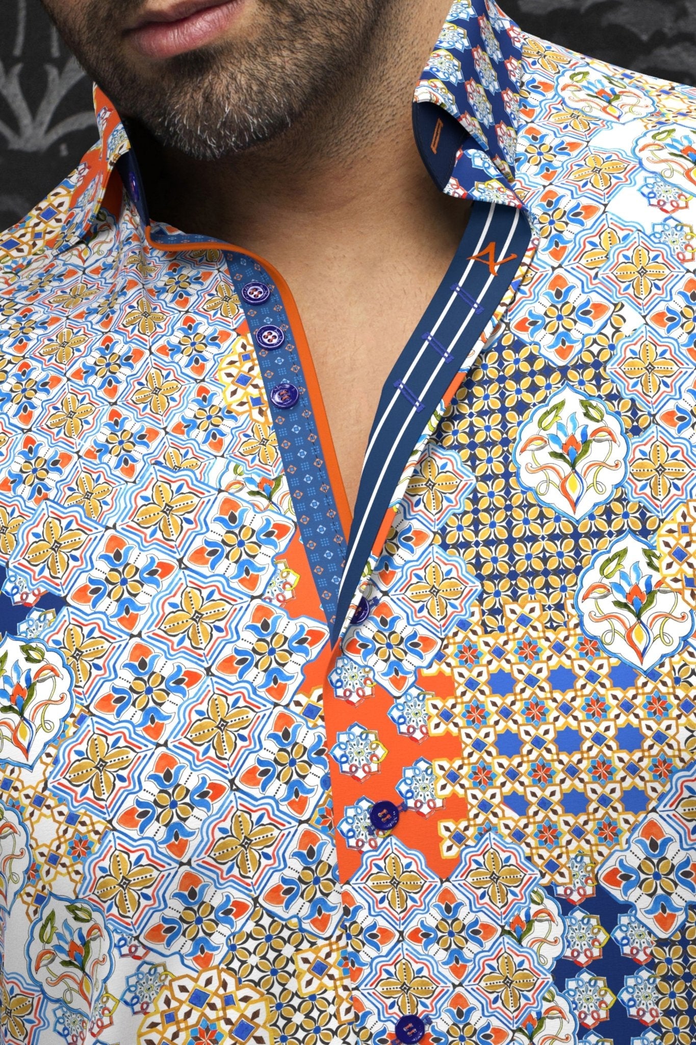 CHEMISE | CARLSON, Orange