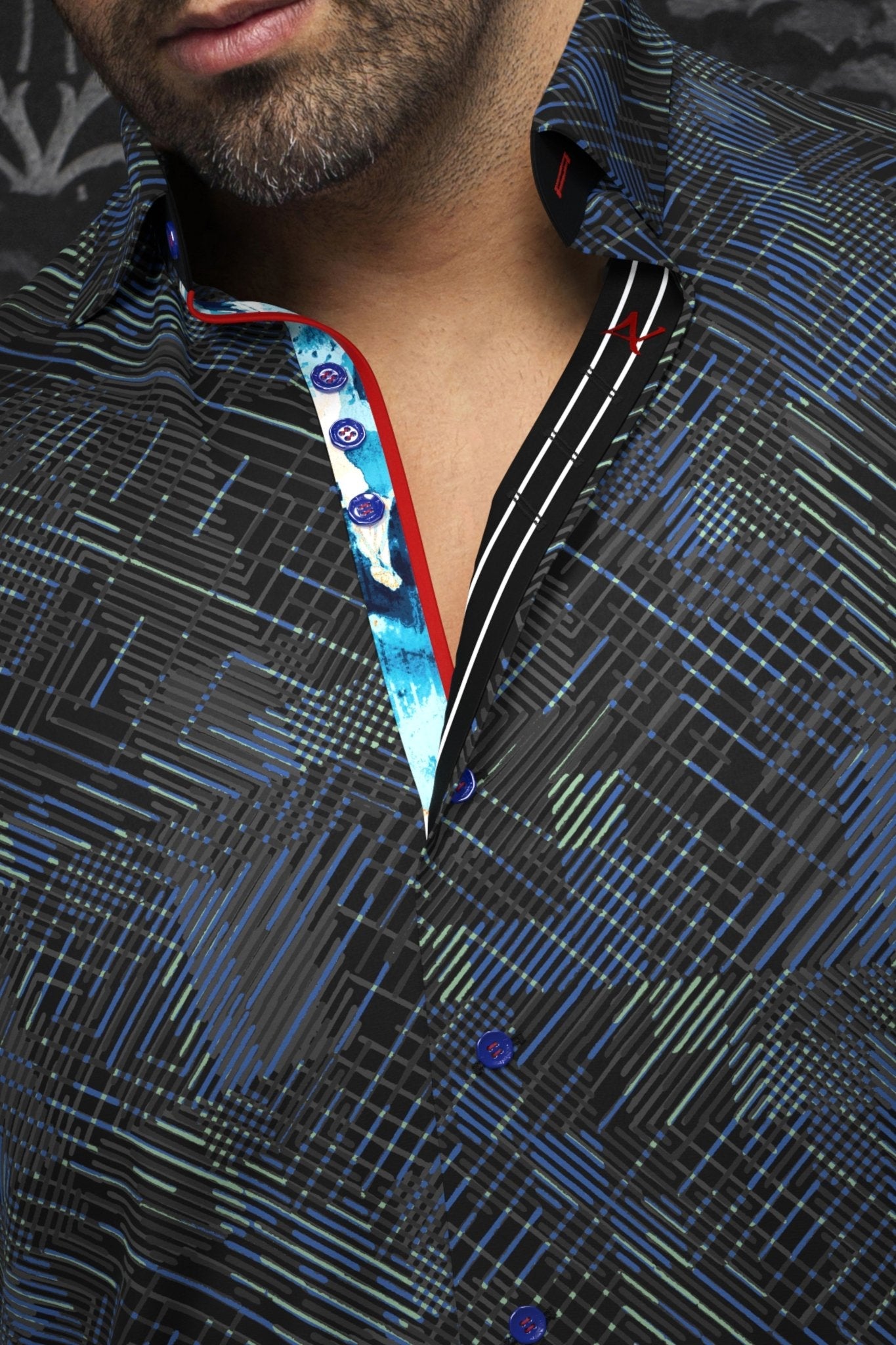 CHEMISE | CLARKE, Black Mint