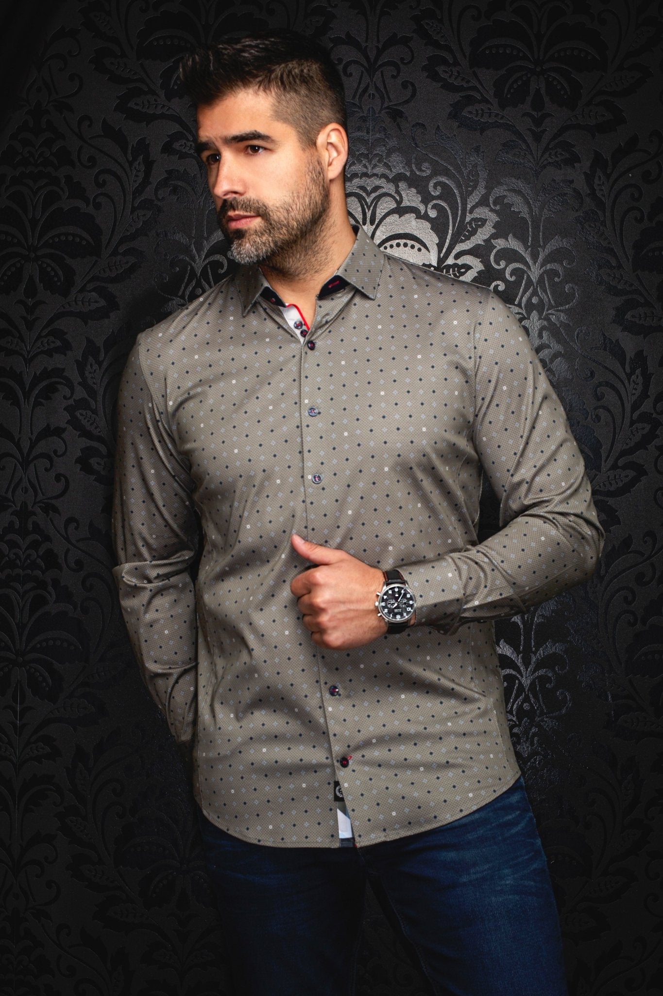 CHEMISE | CLYDE, Olive