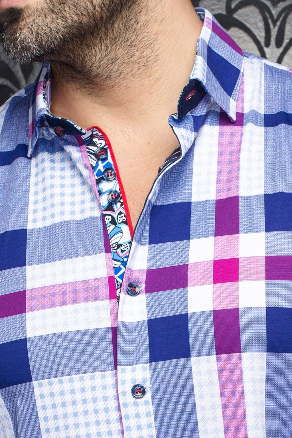 CHEMISE | DEBUSSY, White Fuchsia