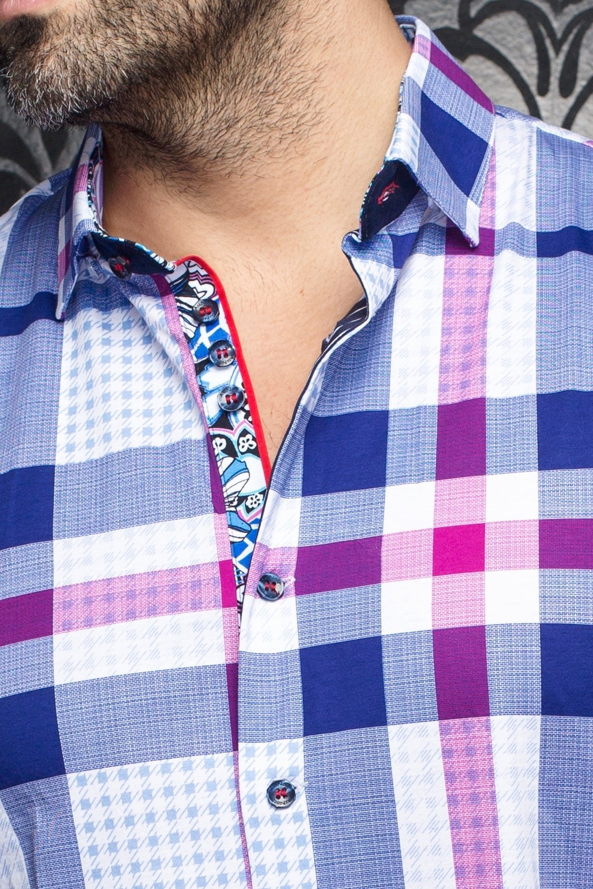 CHEMISE | DEBUSSY, White Fuchsia