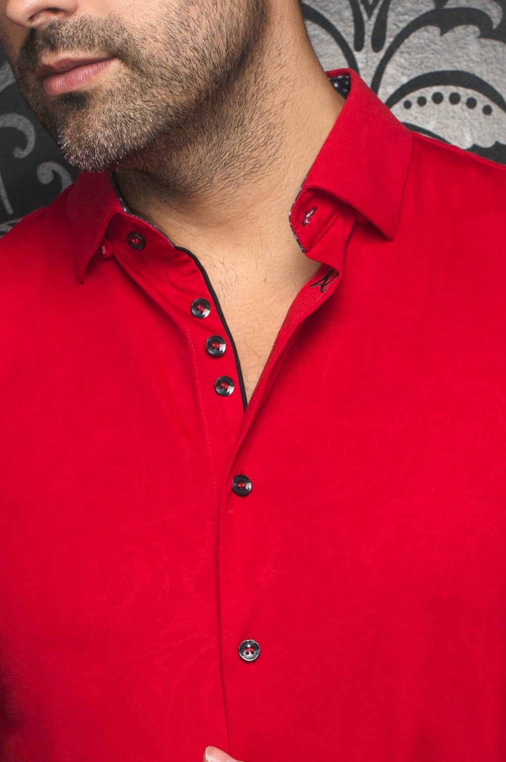 CHEMISE | DUNN, Red