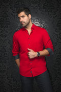 CHEMISE | DUNN, Red