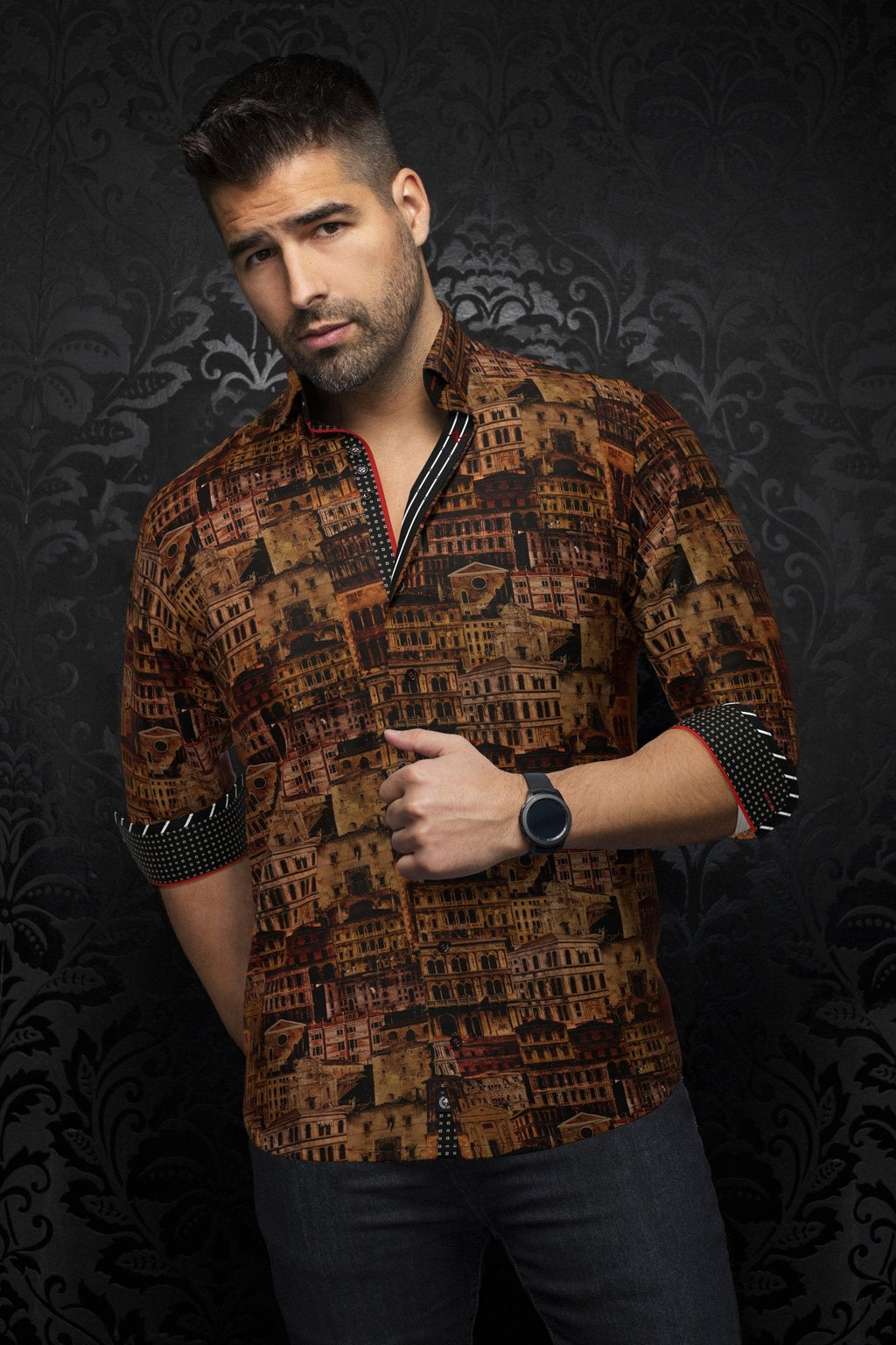 CHEMISE | ETHAN, Rust
