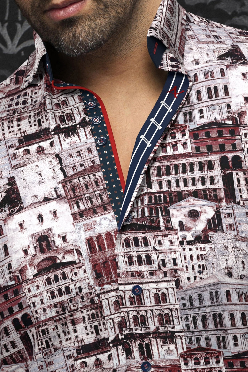 CHEMISE | ETHAN, White Rust