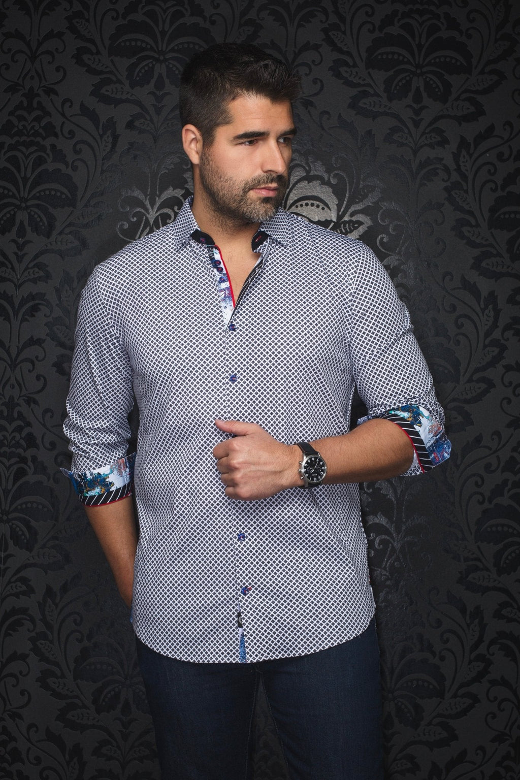 CHEMISE | FIERO, White Black